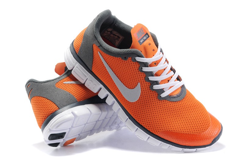 Nike Free 3.0 v2 Womens Shoes orange red